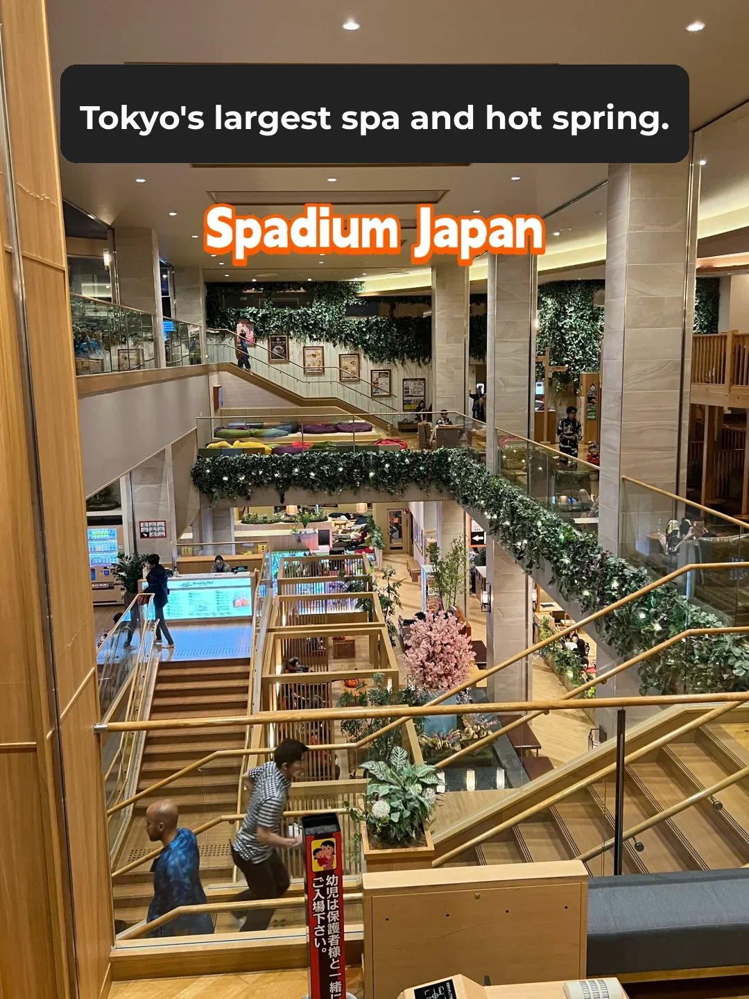 Tokyo | Biggest Hot Spring ♨️ Center - Stadium Japan