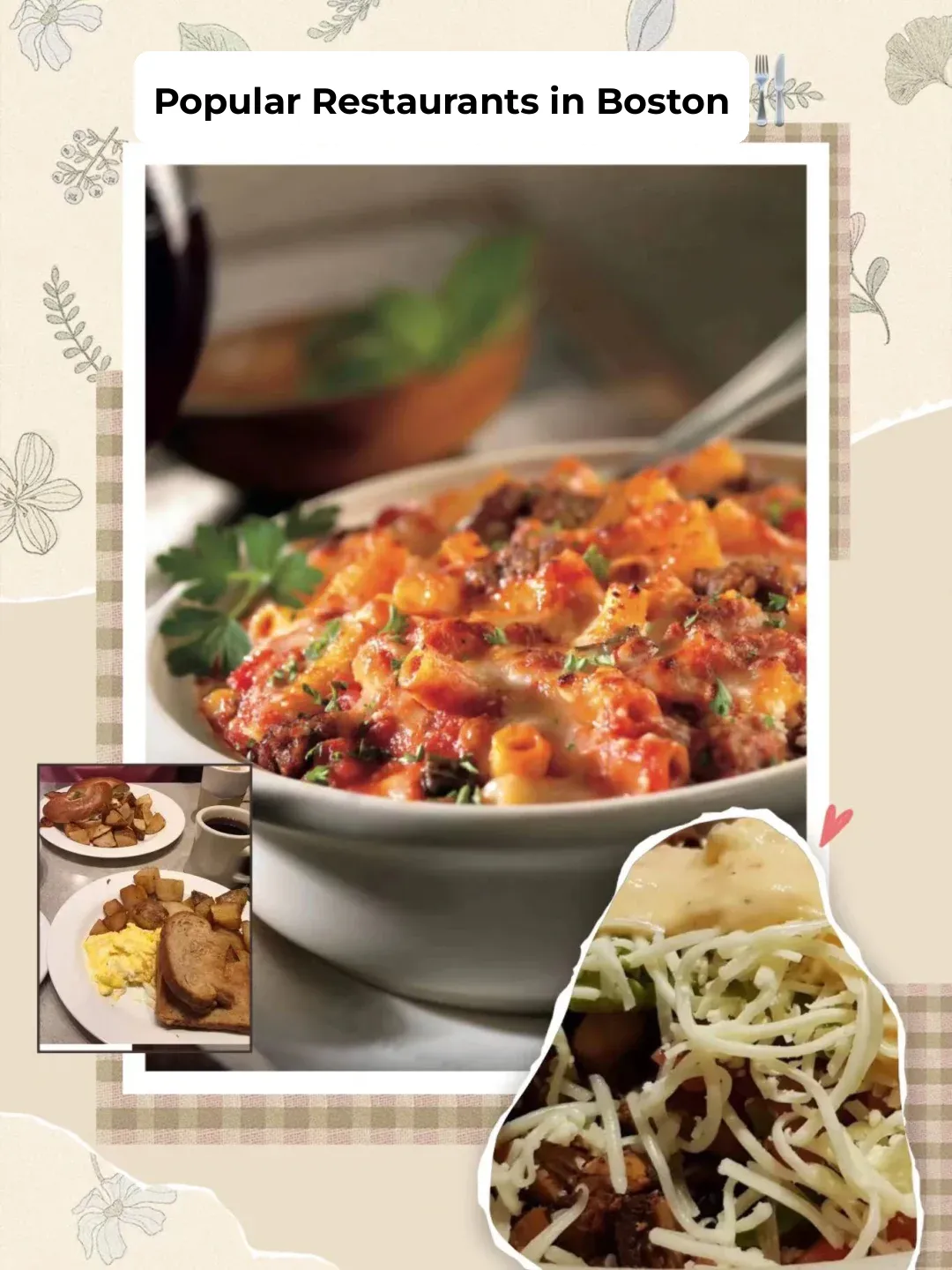 Recent Popular Restaurants in Boston