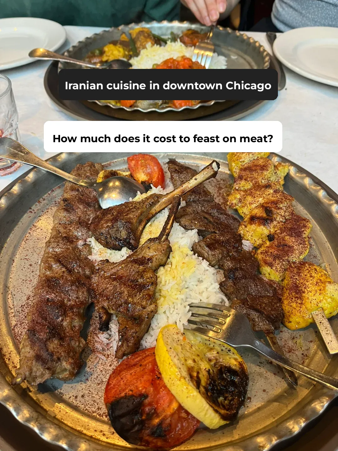 "Chicago Eats: How Much Does It Cost to Feast on Iranian Cuisine in the City Center?"
