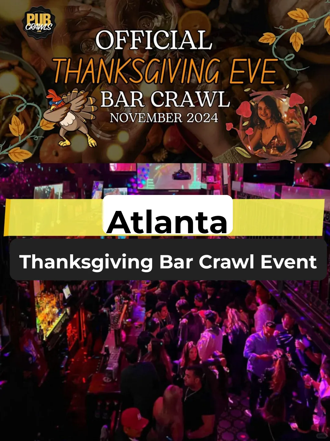 "Cheers with 🍷 in Atlanta for Thanksgiving!"