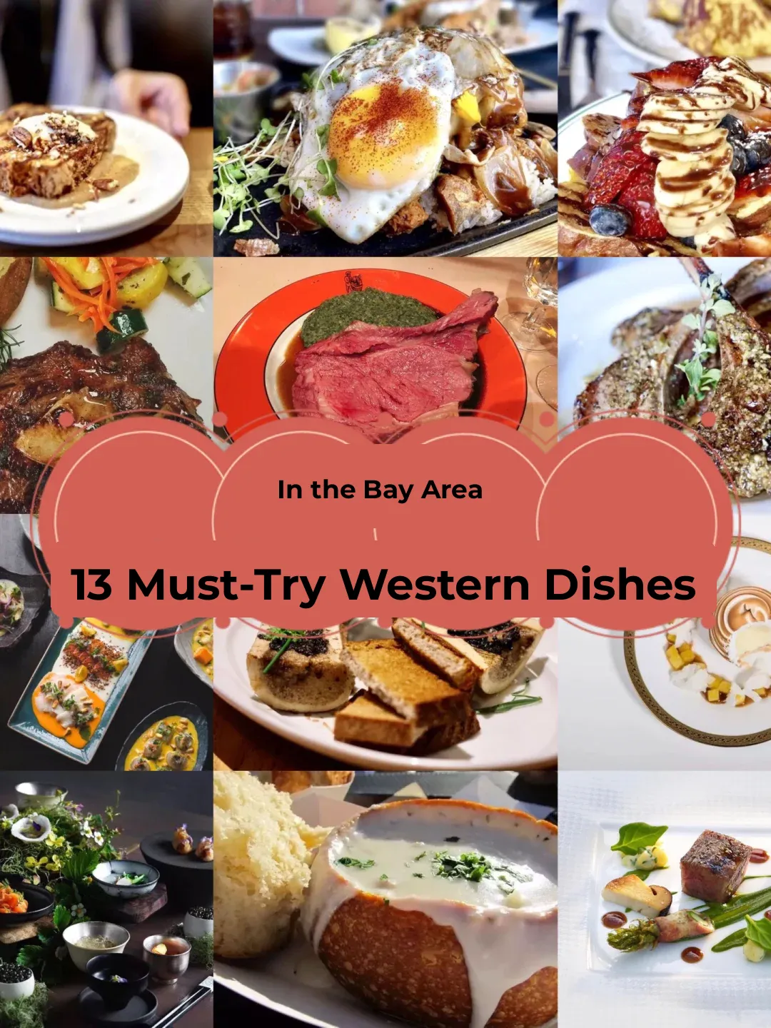 Must-Try Bay Area Eats! 🍽️ 13 Western Cuisine Delights 🥘