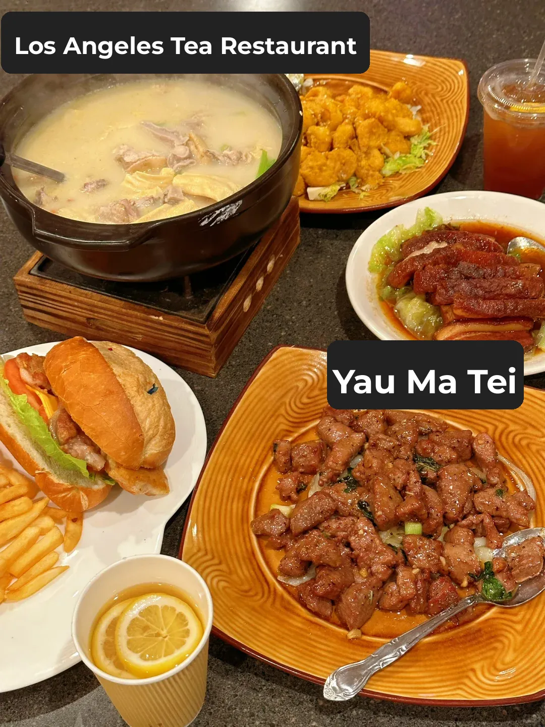 Los Angeles | Newly Opened Cha Chaan Teng 🍲 Pig's Intestine and Chicken Soup - You'll Know Why Once You Taste It!