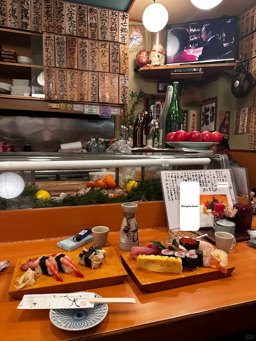 Tokyo - Asakusa 📍 Super Cozy Budget-Friendly Sushi Joint Run by a Sweet Elderly Couple