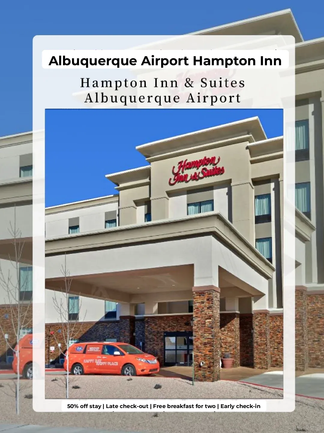 Top Choice for Travel Stays | Hampton Inn Albuquerque Airport👇
