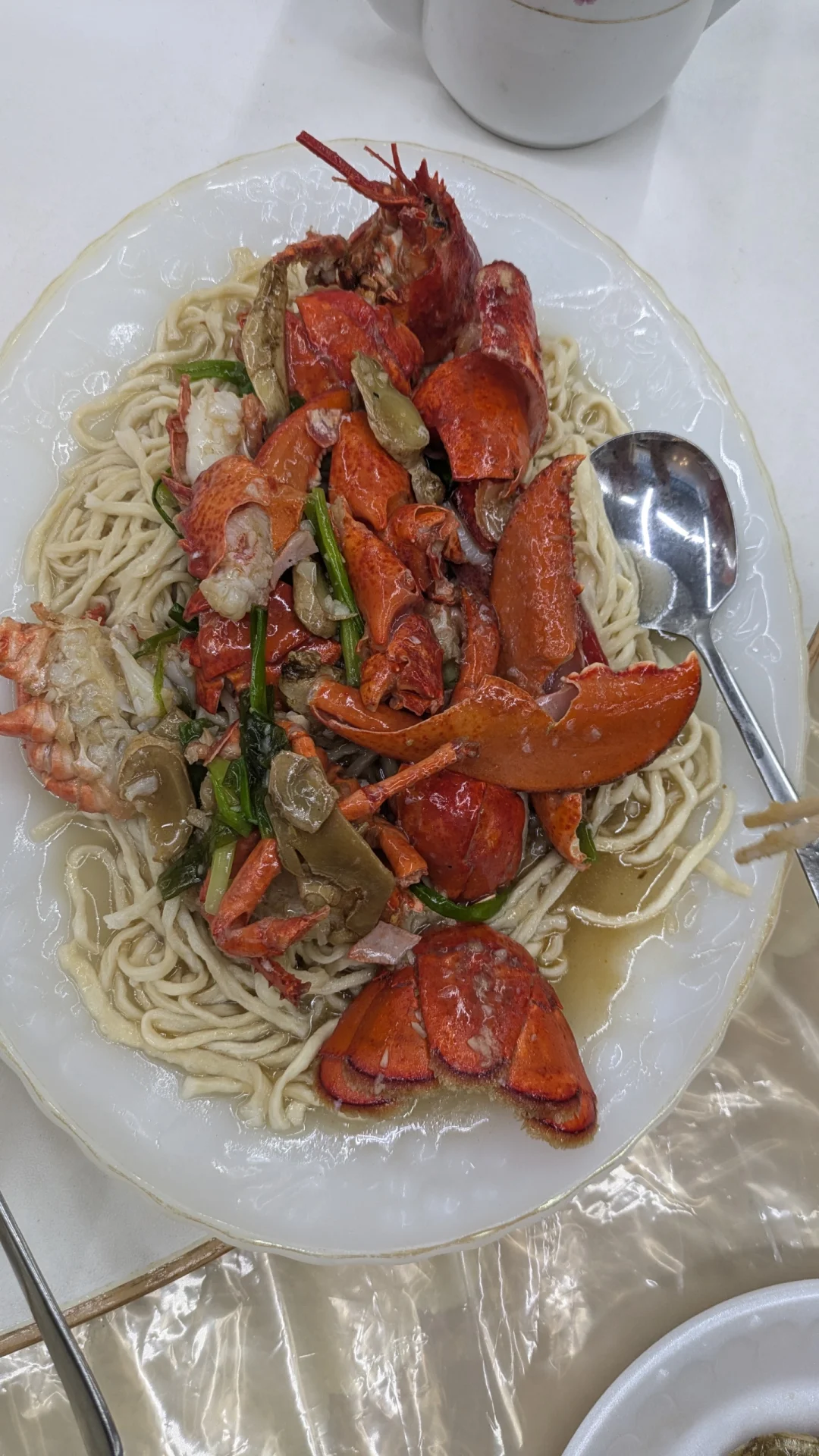 Houston Street Food Seafood Processing Stall