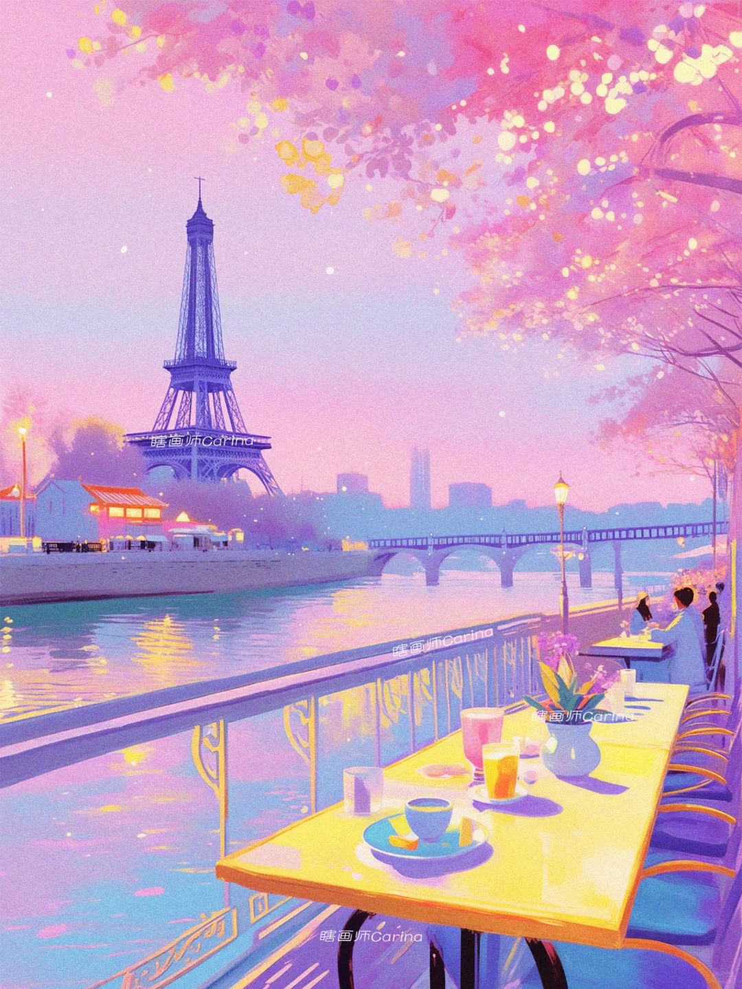 Paris in Full Bloom | Seine Riverbanks & Cafés on the Left Bank ☕️