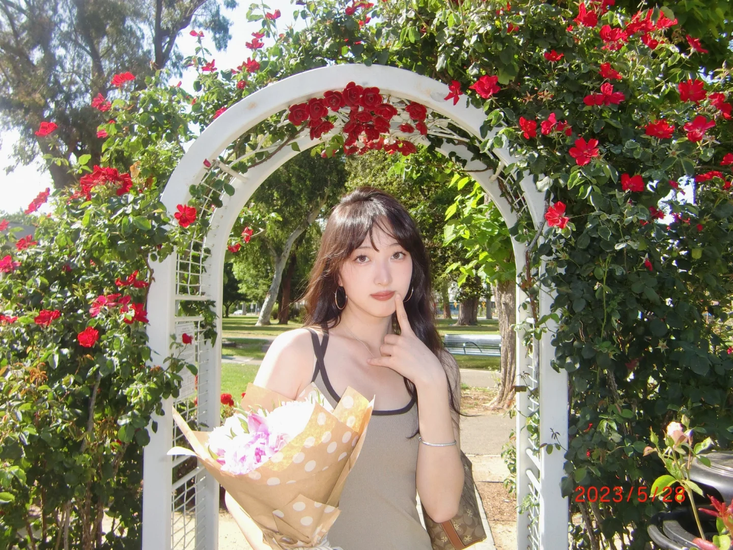 Sacramento Photo Shoot | World Peace Rose Garden