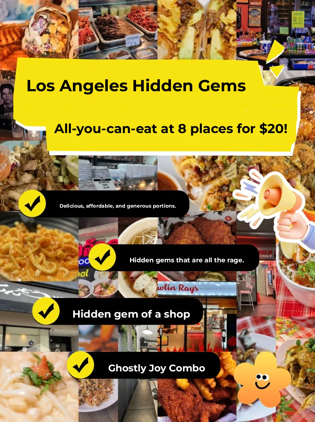 Los Angeles Budget Bites: 8 Must-Try Eateries for Under $20