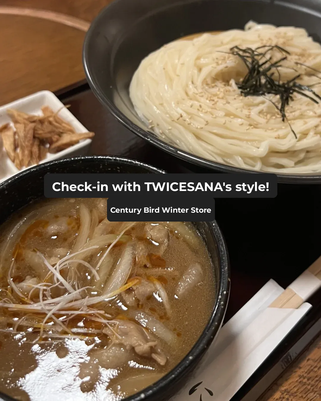 Check-in at TWICE SANA's Fave 100-Year-Old Udon Spot 🍜
