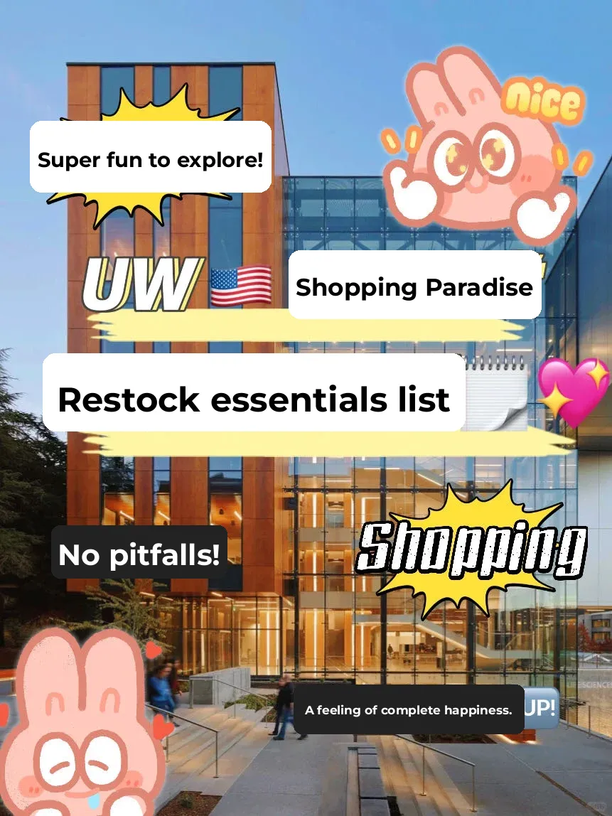 UW Washington University | Shopping Spree Compass