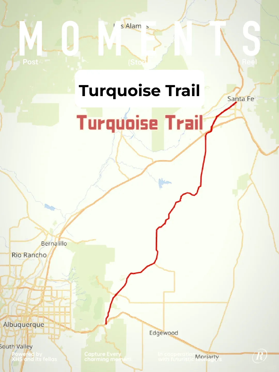 Turquoise Trail in New Mexico