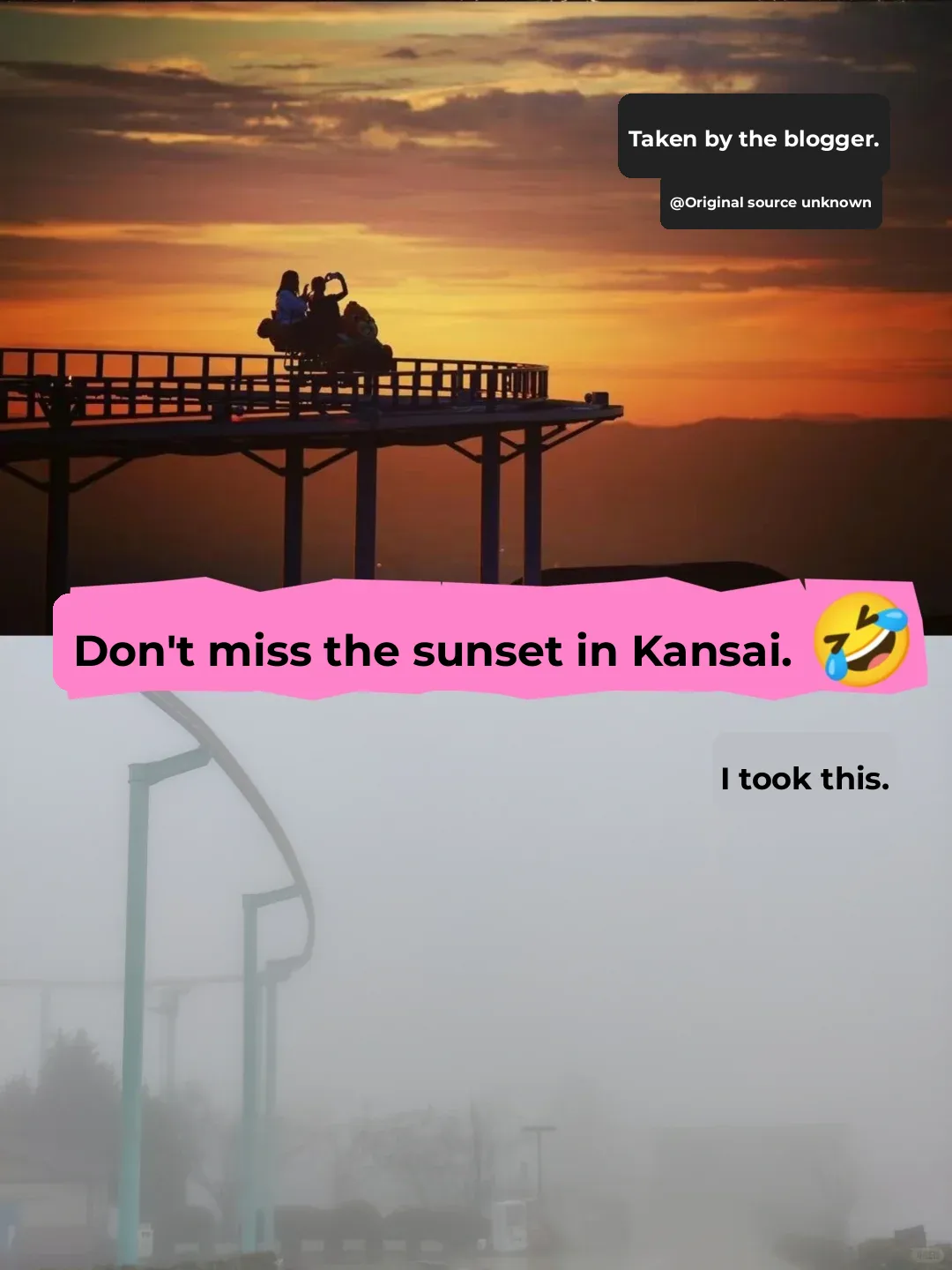 The Ultimate Fail: Trying to Ride the Sunset Rollercoaster in Japan on Little Red Book