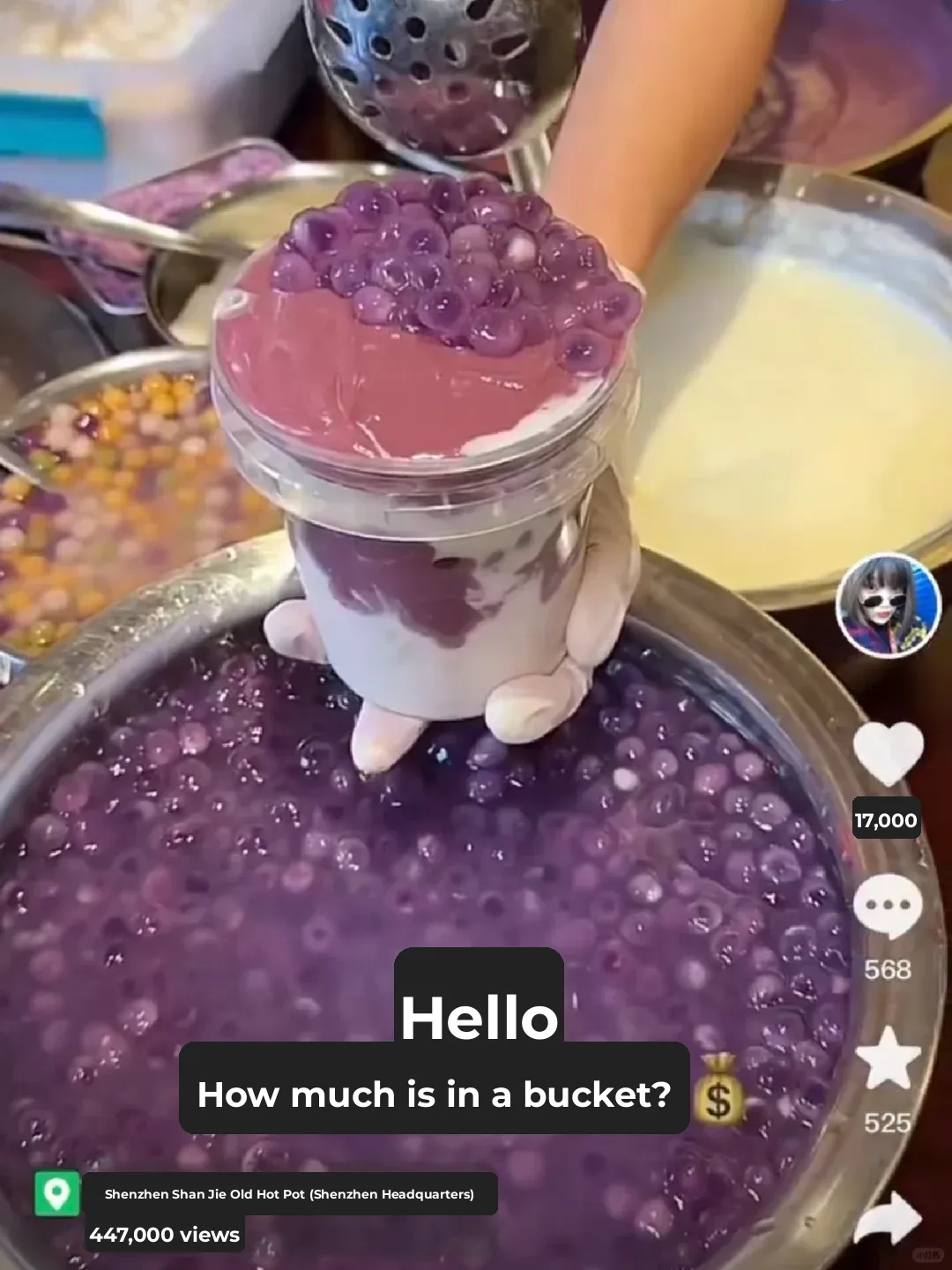 🥳 The Flushing Night Market in NYC Now Has Taro Mochi Buckets! So Excited!