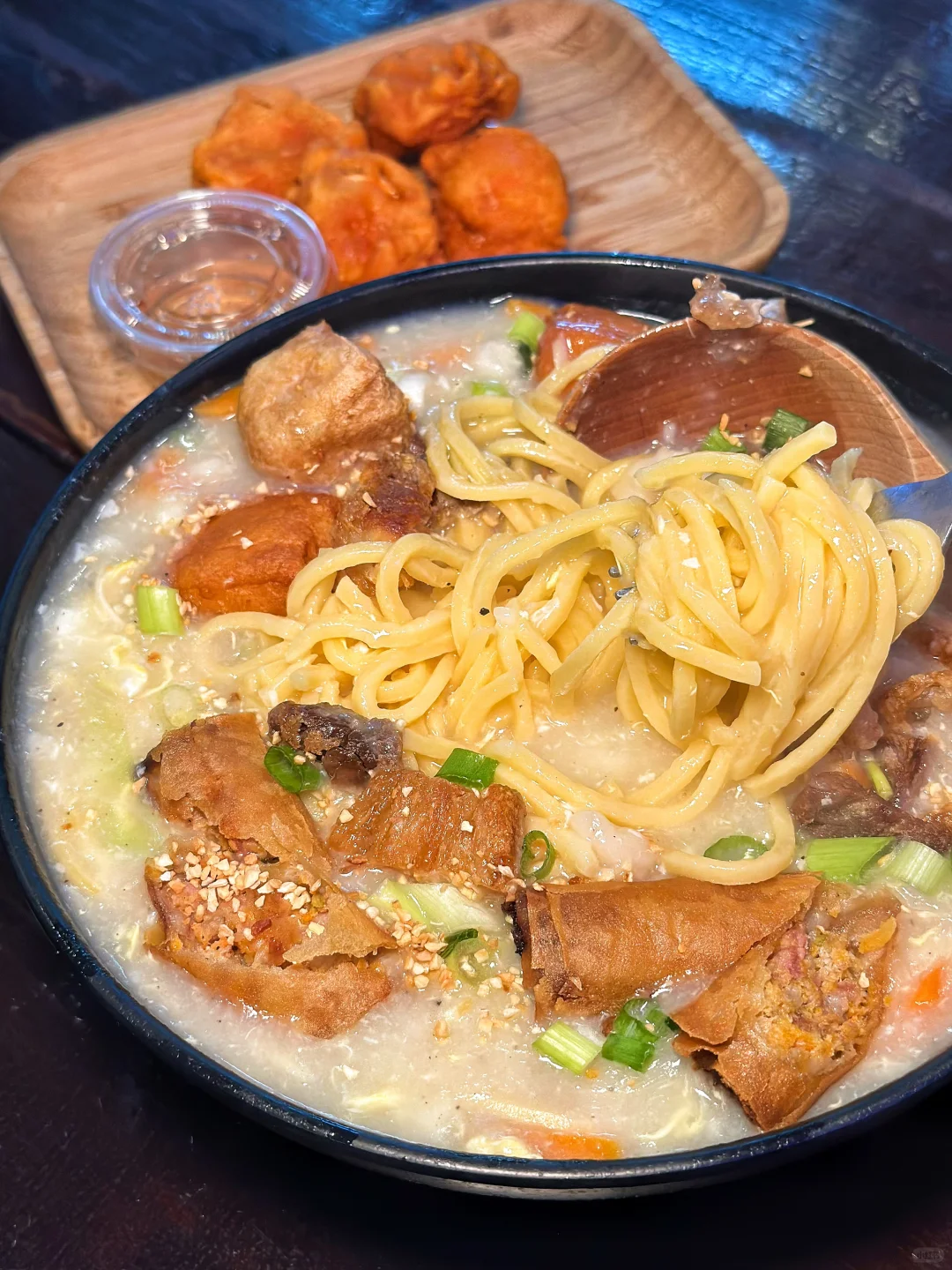 Want to Recommend to All of New York‼️ Filipino Arroz Caldo Noodle Soup🍜 Absolutely Delicious!