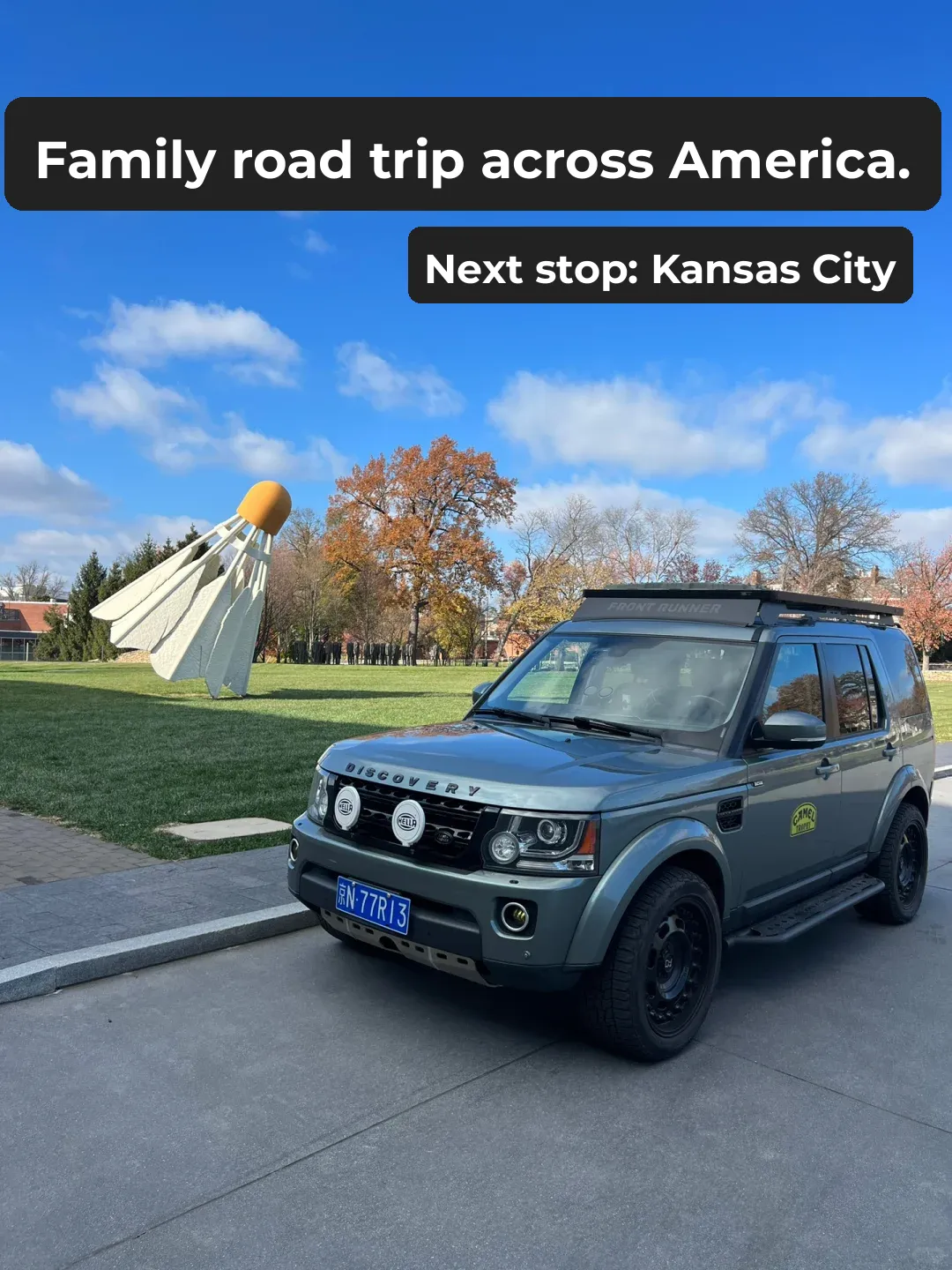 East to West: Successfully Crossed the U.S. and Arrived in Kansas City by Road 🚘