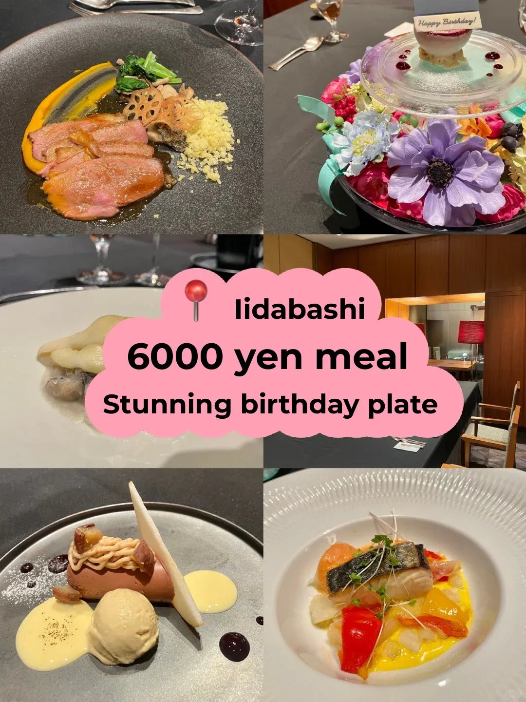 📍Iidabashi | 6K Yen Birthday French Bistro 🇫🇷