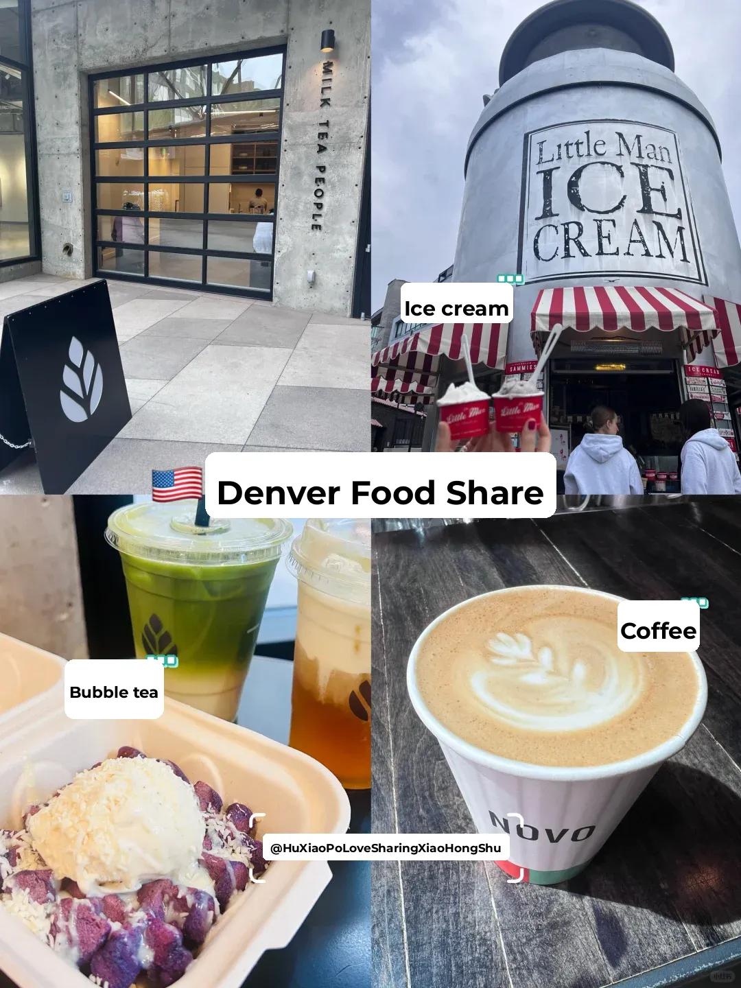 Must-Visit Spots in Denver: Bubble Tea, Coffee & Ice Cream