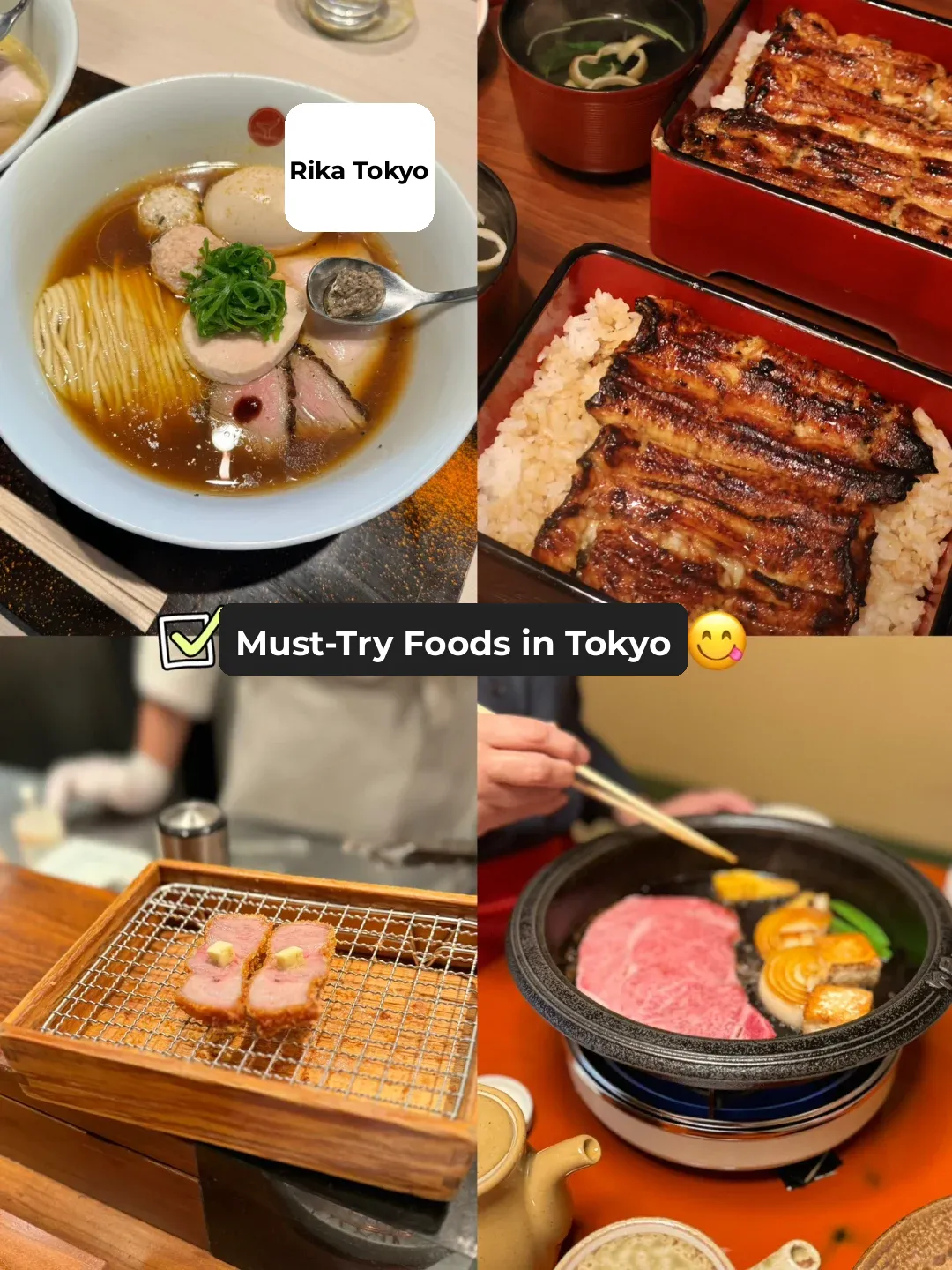Tokyo Must-Try List 😋 Unresistable Delicacies 💯