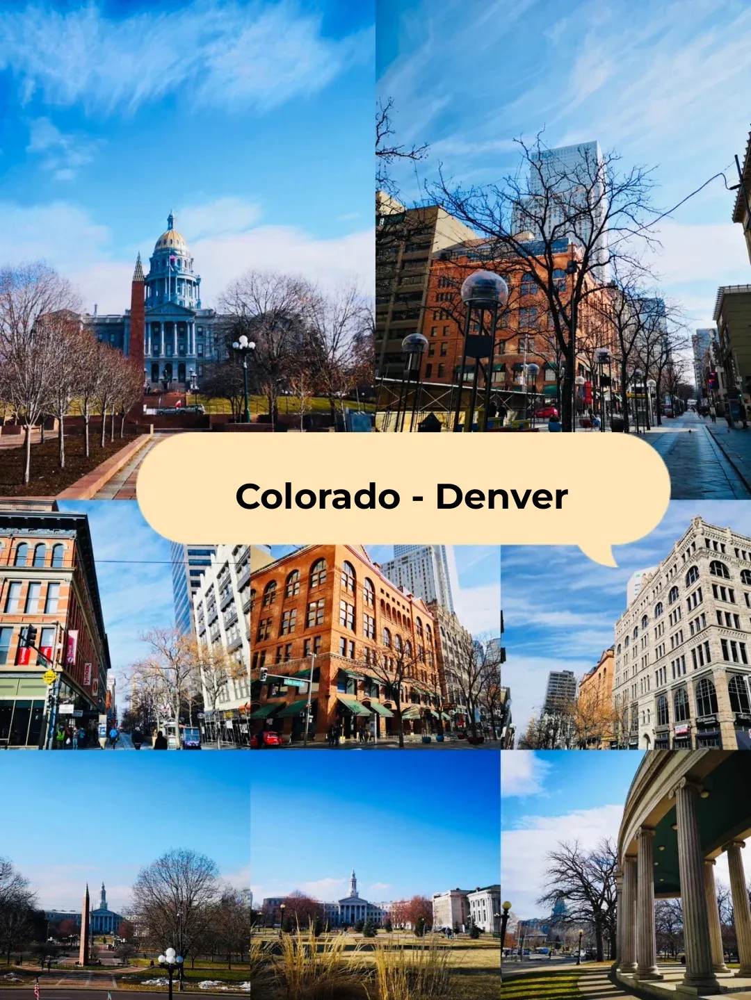 🇺🇸Winter Break Skiing⛷️Colorado⛷️Denver (Travel Guide)