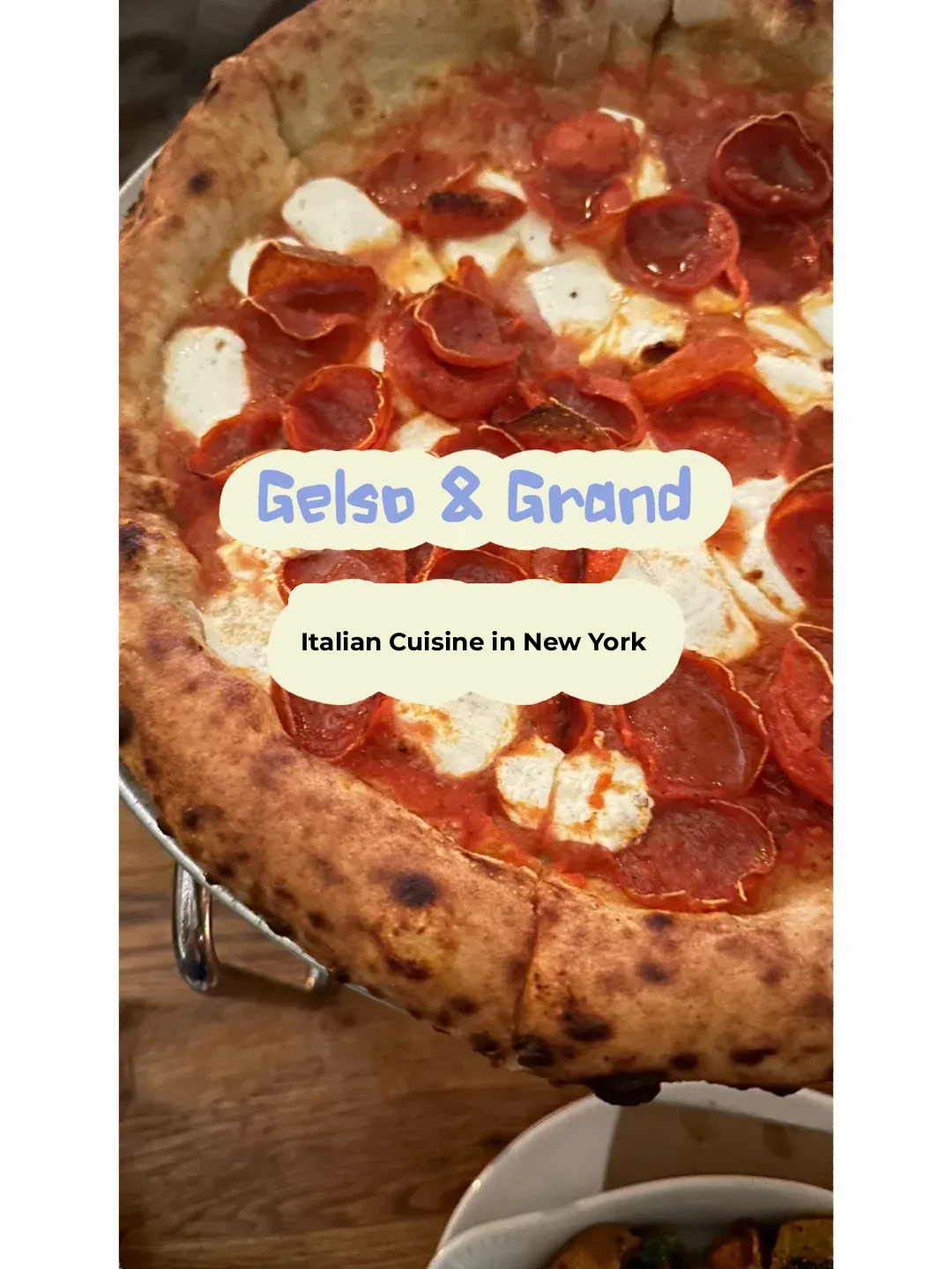 "Gelso & Grand: Authentic Italian Dining in New York"