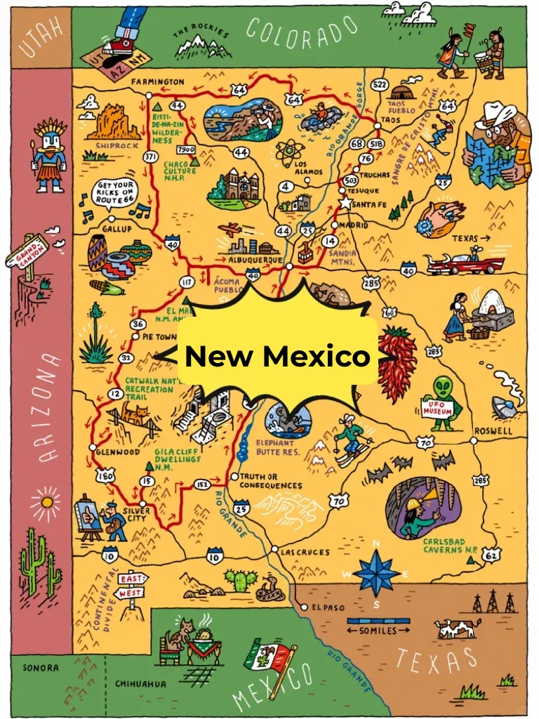 🌶️📸 Top 18 Must-See Attractions in New Mexico! Locals' Favorites!