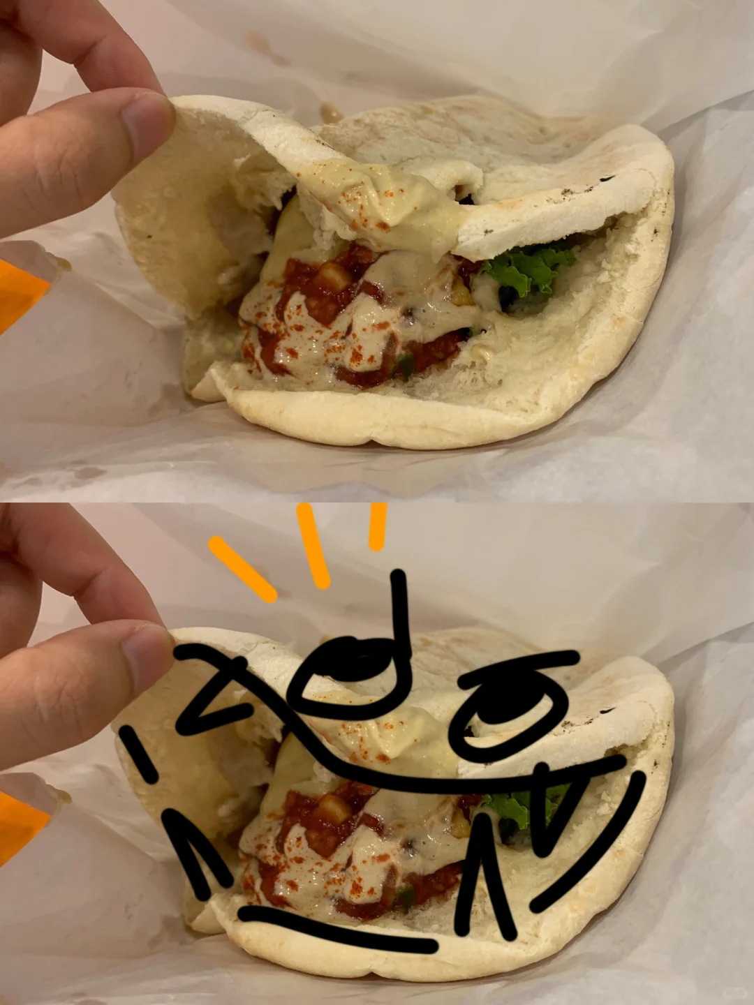 Don't Pull My Mouth 🤐 A Turkish Kebab Wrap That Fights Back!