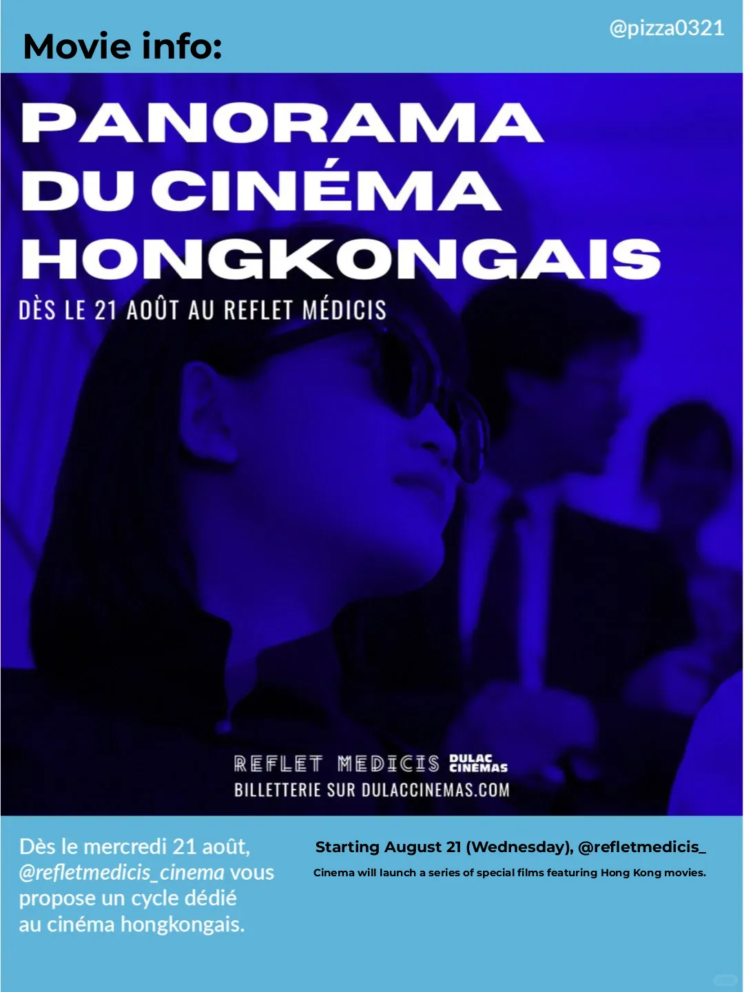 🇫🇷 August Film Fest in Paris: A Panorama of Hong Kong Cinema