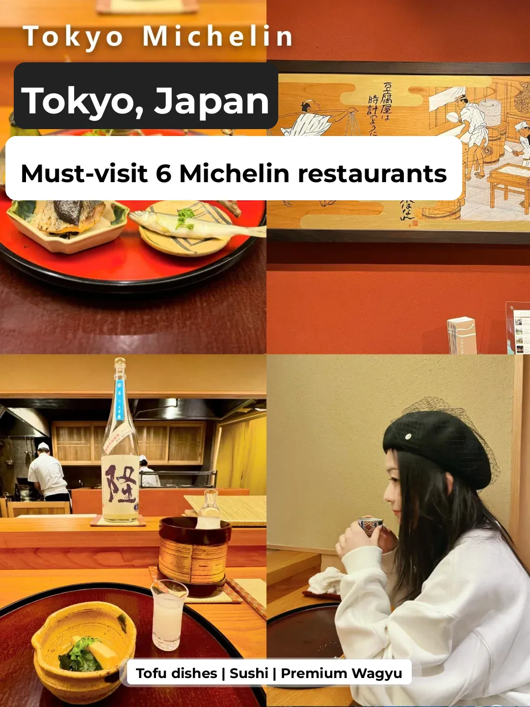 🇯🇵 Tokyo's Must-Try 6⃣ Michelin-Starred Restaurants 👏