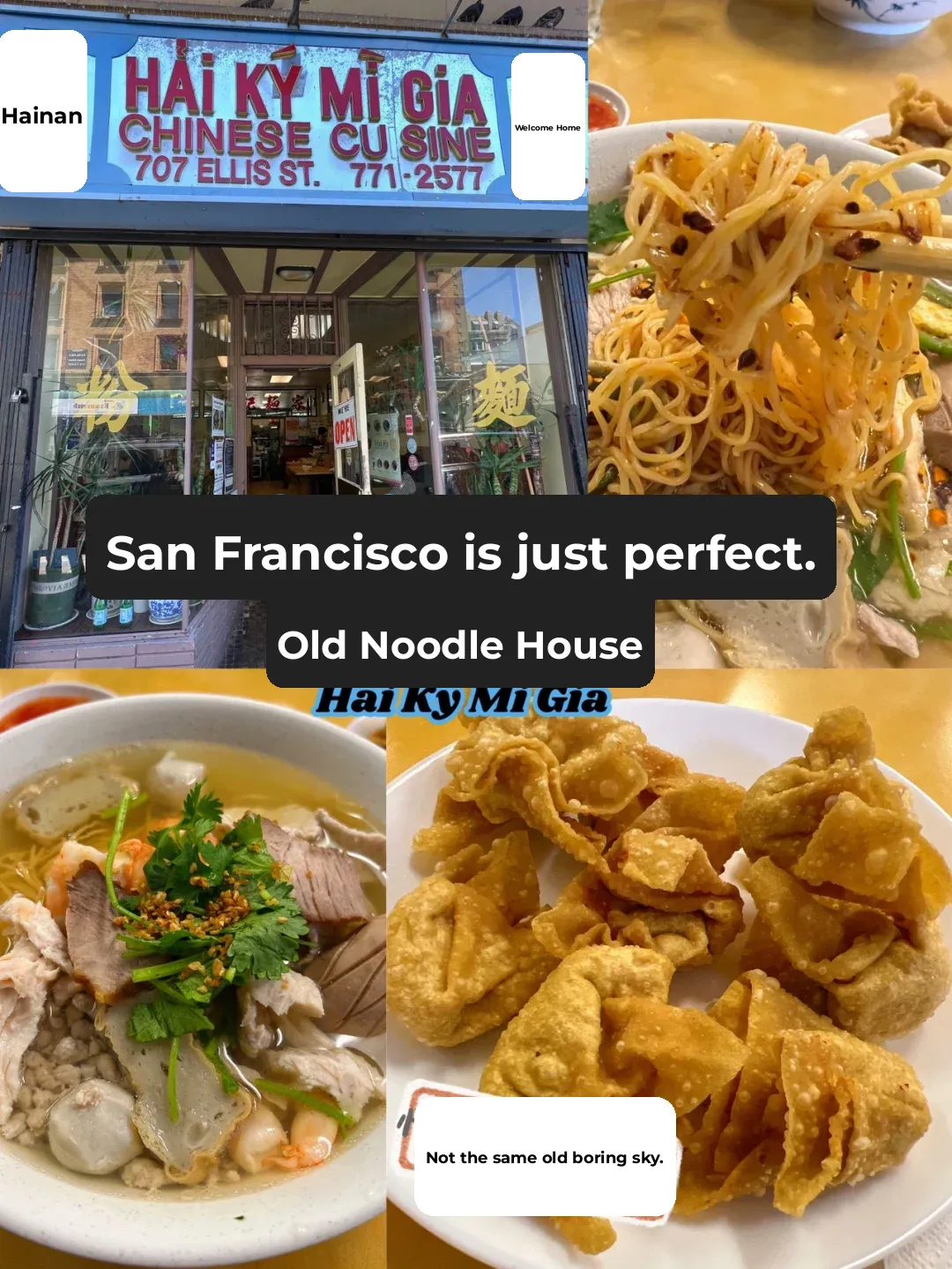 SF's Hidden Gem Noodle Shop – Classic Crispy Wontons, the American Wu Cai Ji