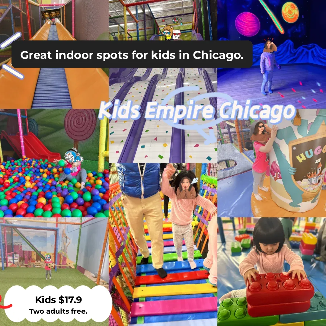 Great Indoor Spots for Kids in Chicago: Kids Empire Chicago