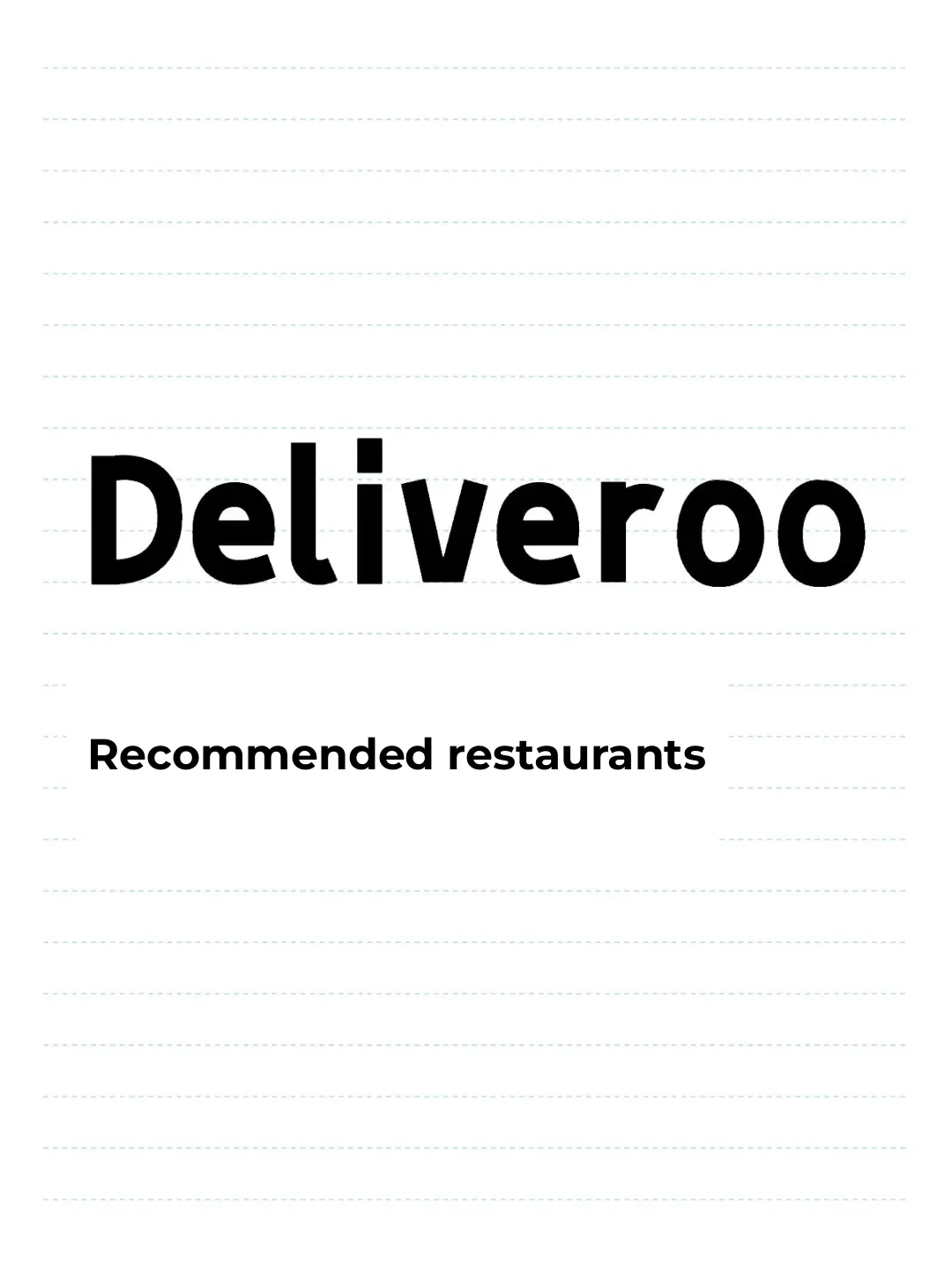 🇫🇷 Paris Deliveroo Must-Try Eateries