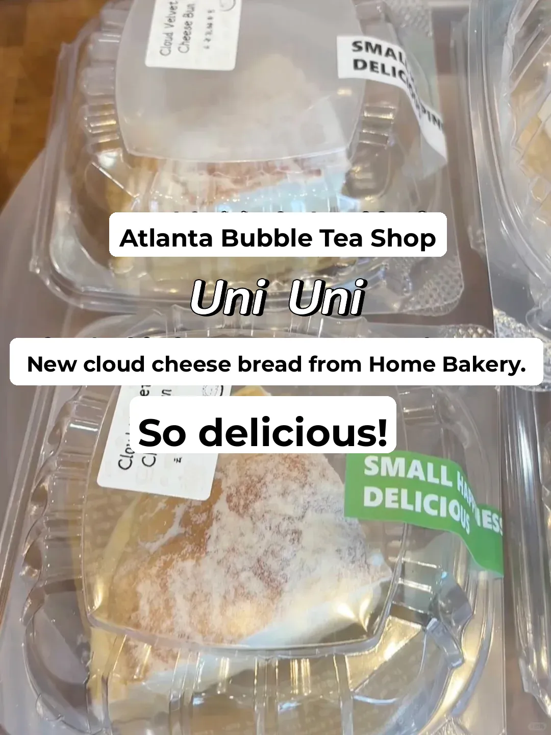 The New Cloud Bread at Atlanta's UniUni Bubble Tea Shop is Absolutely Unbeatable
