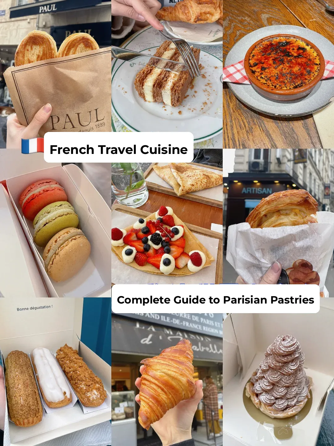 🇫🇷 French Foodie Adventure 1⃣️ | Ultimate Guide to Parisian Pastries