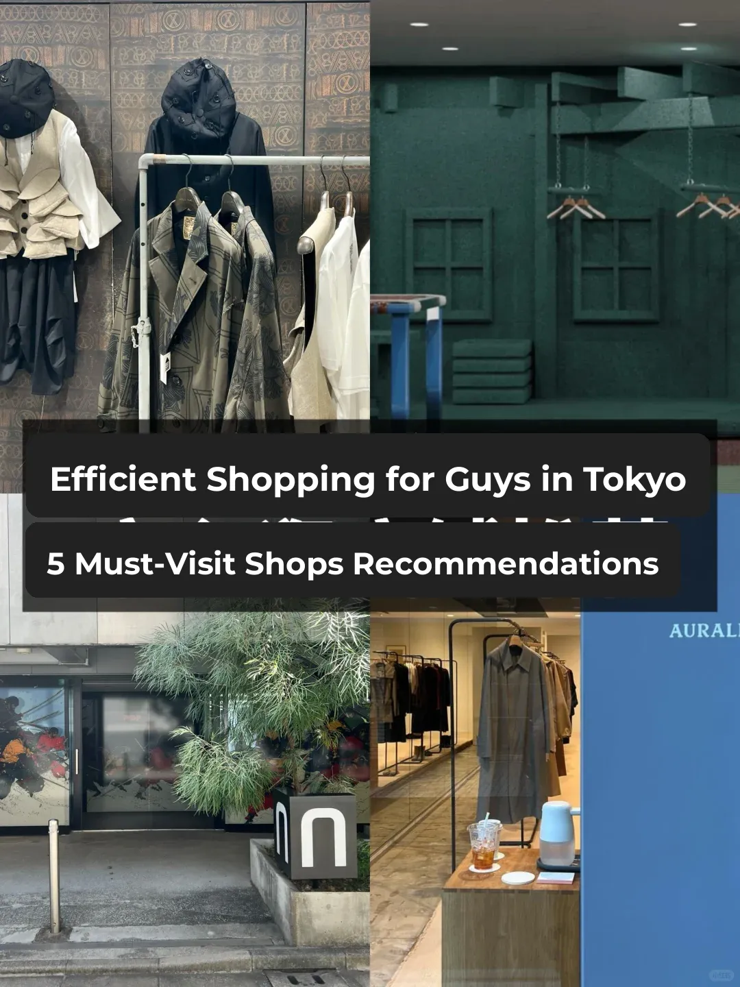 No More Leg-Breaking Shopping 🛒 These Few Stores in Harajuku Omotesando Are All You Need for Guys
