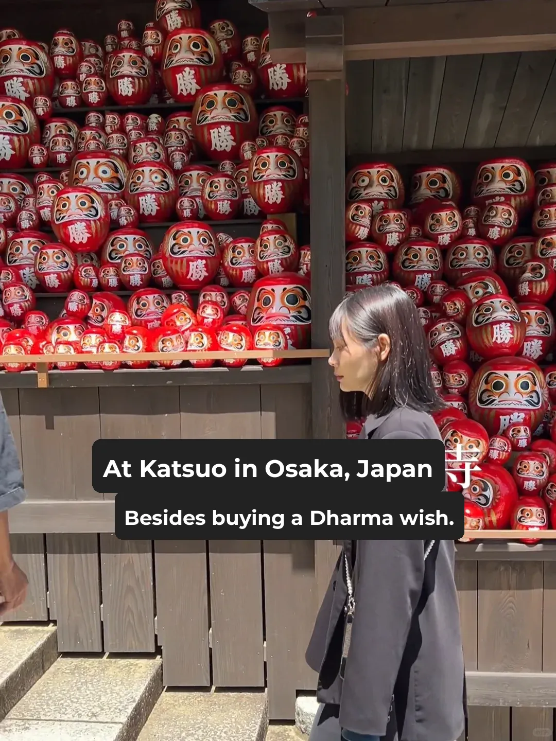 One Must-Do in Osaka's Katsuo-ji Temple ✨ Daruma Temple ⛩️🎏