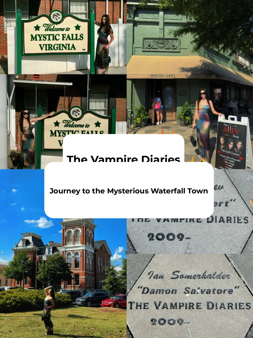 I Finally Made It to the 'Mystic Falls' from *The Vampire Diaries*!