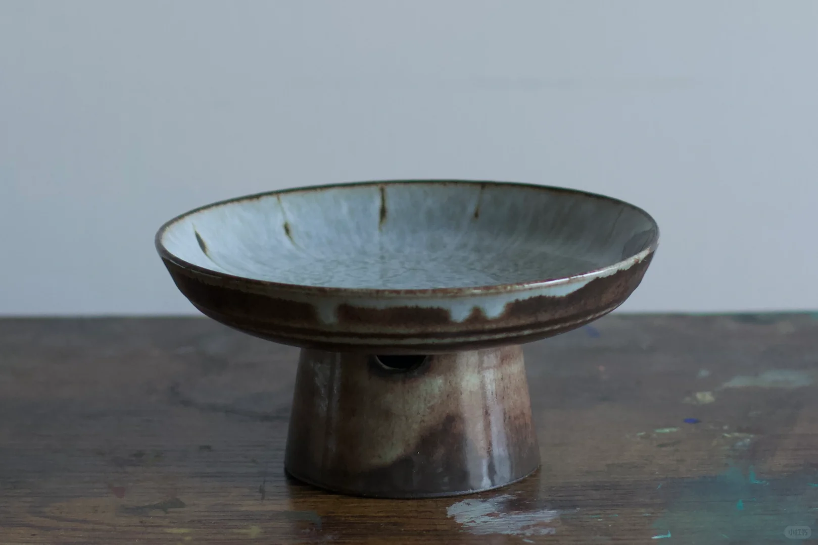 Tall Vase Attending an Art Exhibition in Cincinnati