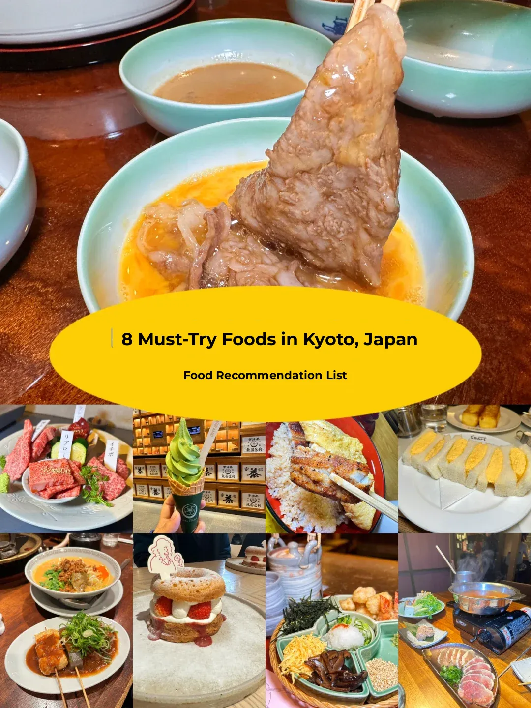 🇯🇵 Must-Try Kyoto Eats: Top 8 Culinary Delights You Can't Miss