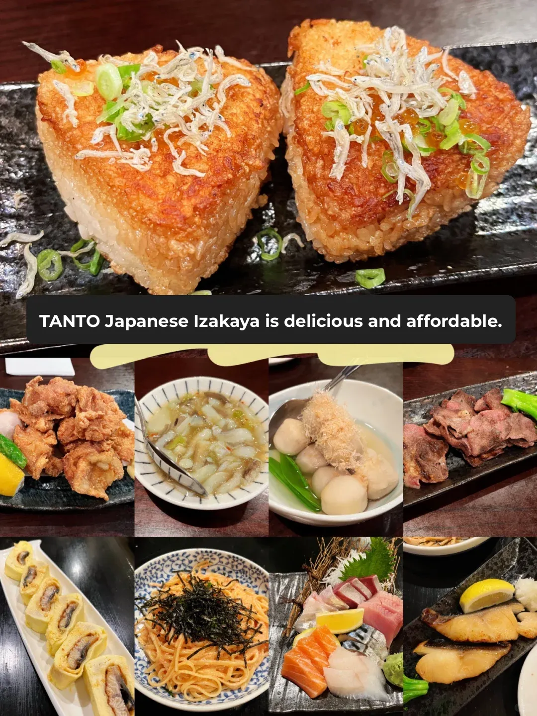Bay Area Eats | Affordable and Delicious Japanese Izakaya 🍱TANTO