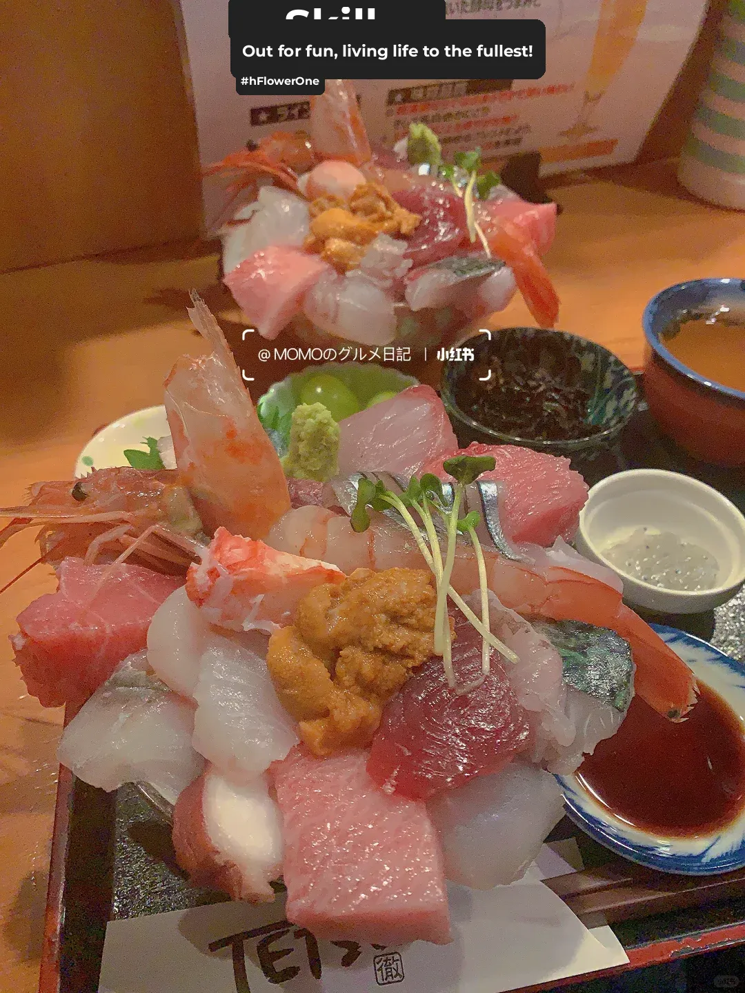 A Seafood Staple for 24 Years 🐟 A Bowl of 20 Types of Fish and Seafood Donburi