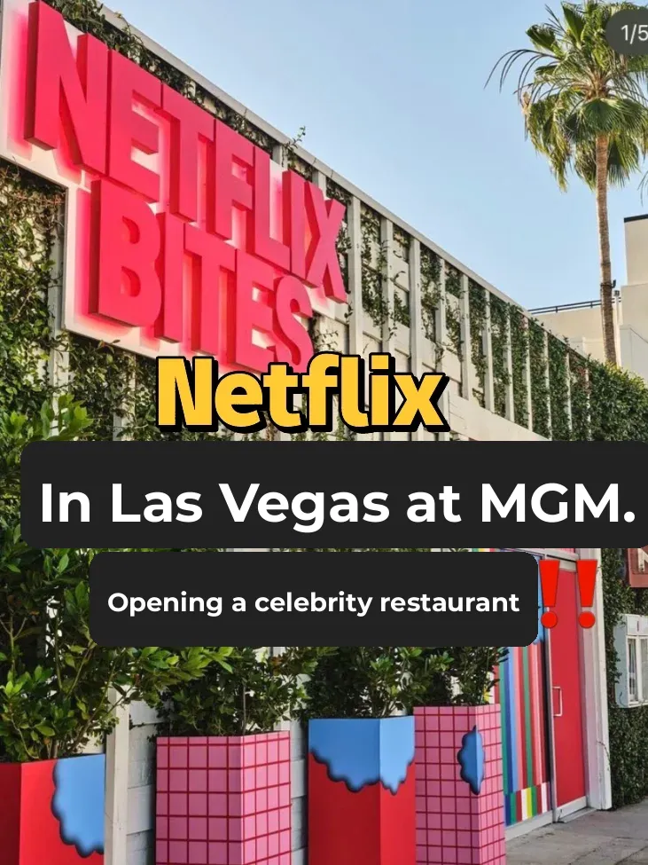 **Netflix to Open a Pop-Up Restaurant in Las Vegas?!**