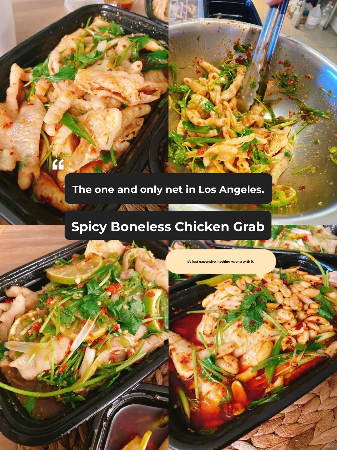 You've Gotta Know About This LA Spot for Famous Boneless Chicken Feet Salad