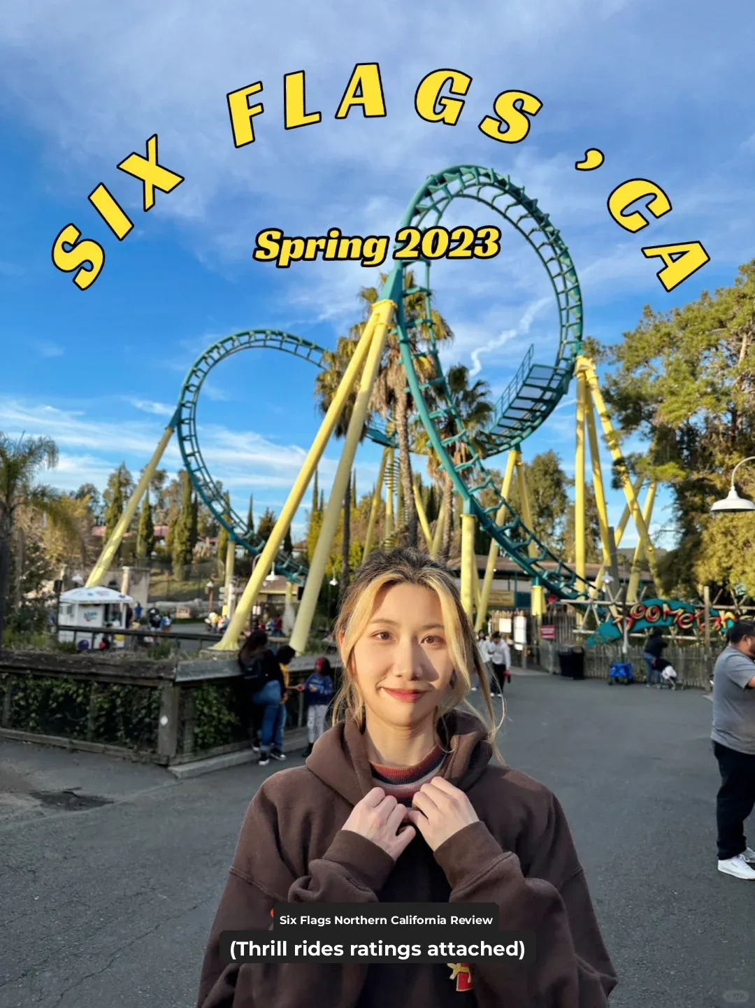 San Francisco Bay Area | Six Flags Roller Coaster Review + Route Recommendations