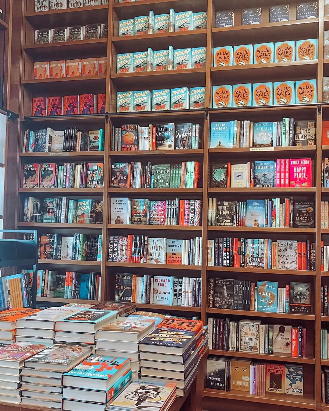 Bookstore Vibes | Literally Wall-to-Wall Books