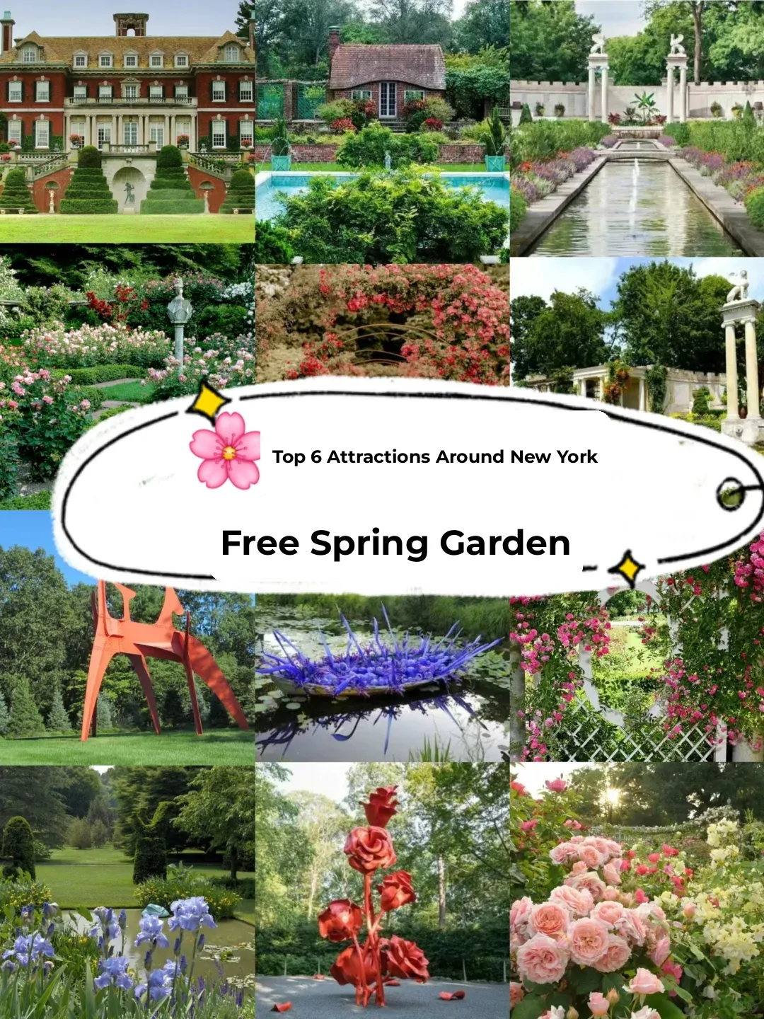 "6 Free Spring Gardens to Explore Around New York City 🌺"