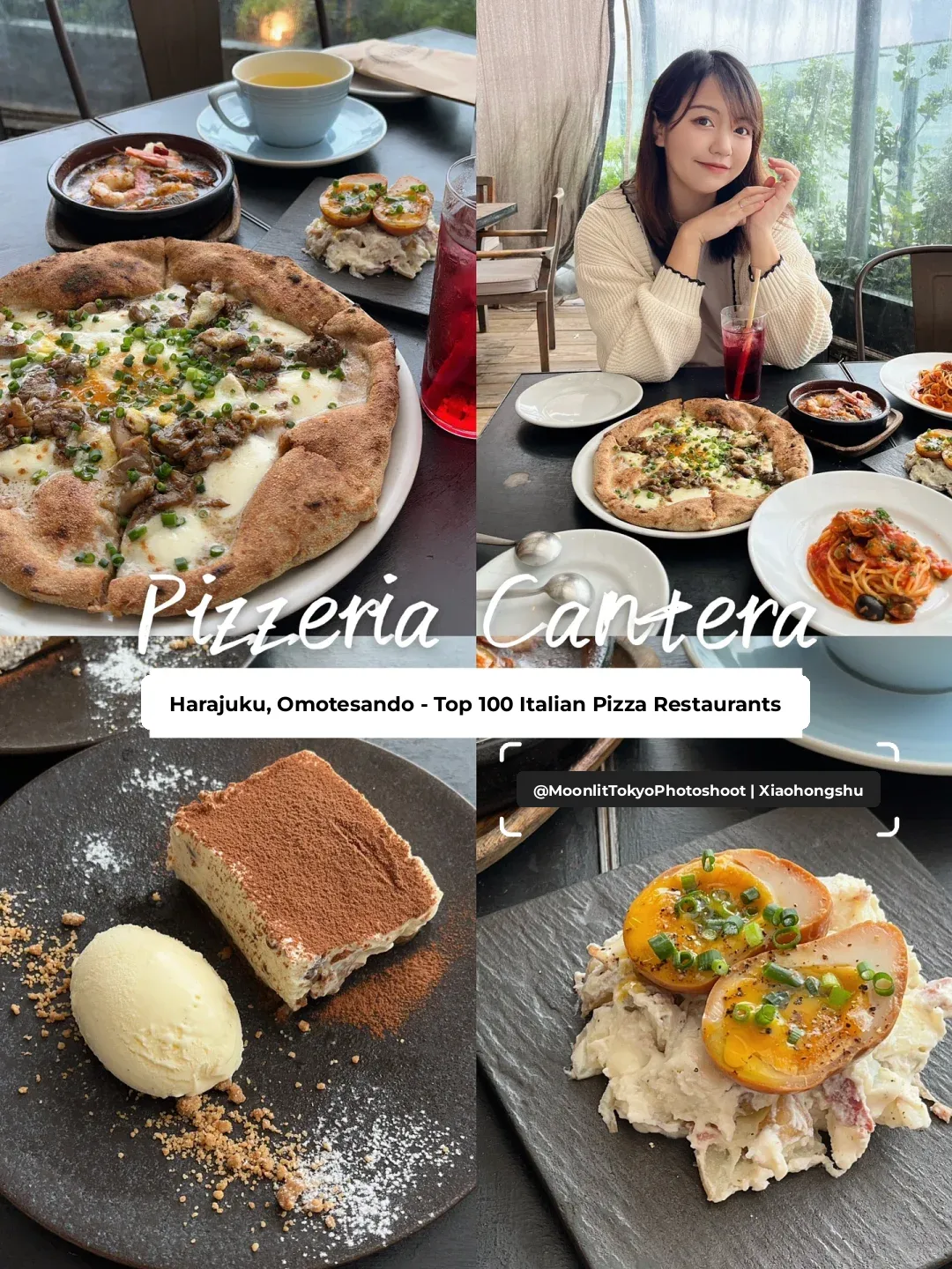 Omotesando Eats | Top 100 Pizza Joint in Italy · CANTERA