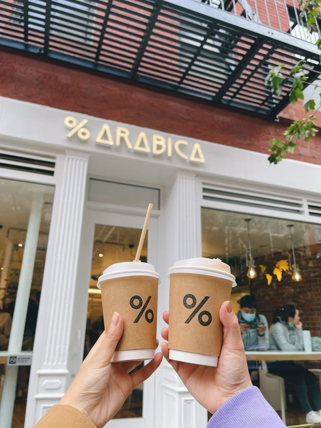 Finally got to sip % Arabica coffee at SOHO! ☕