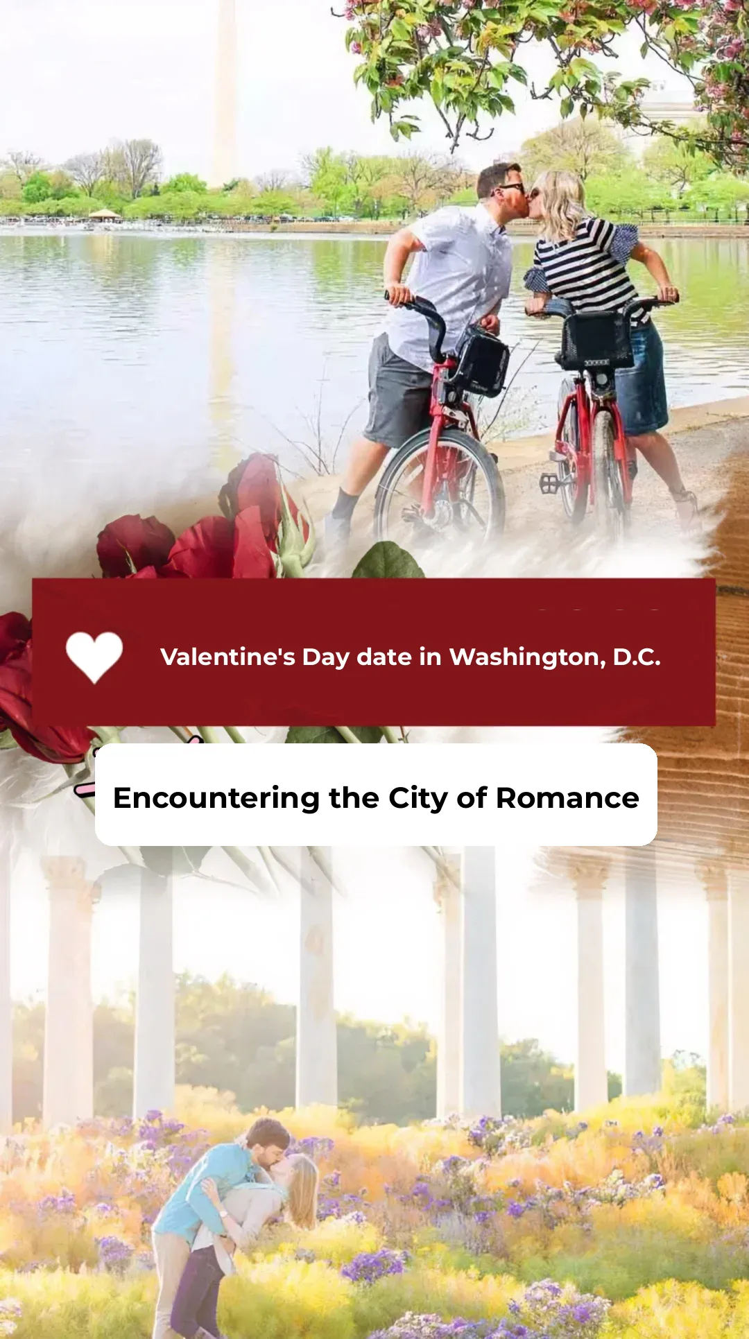 😘 Valentine's Day ❤️ A Romantic Date in Washington, the City of Love 💍