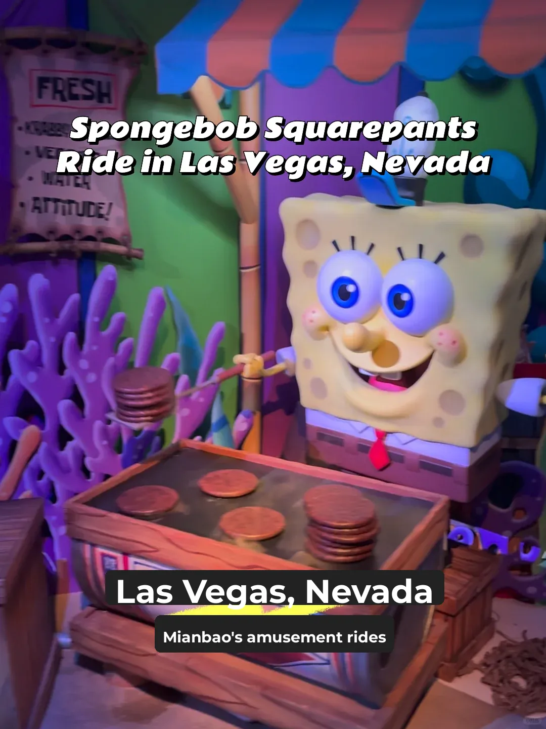 SpongeBob Attraction in Las Vegas, Nevada
