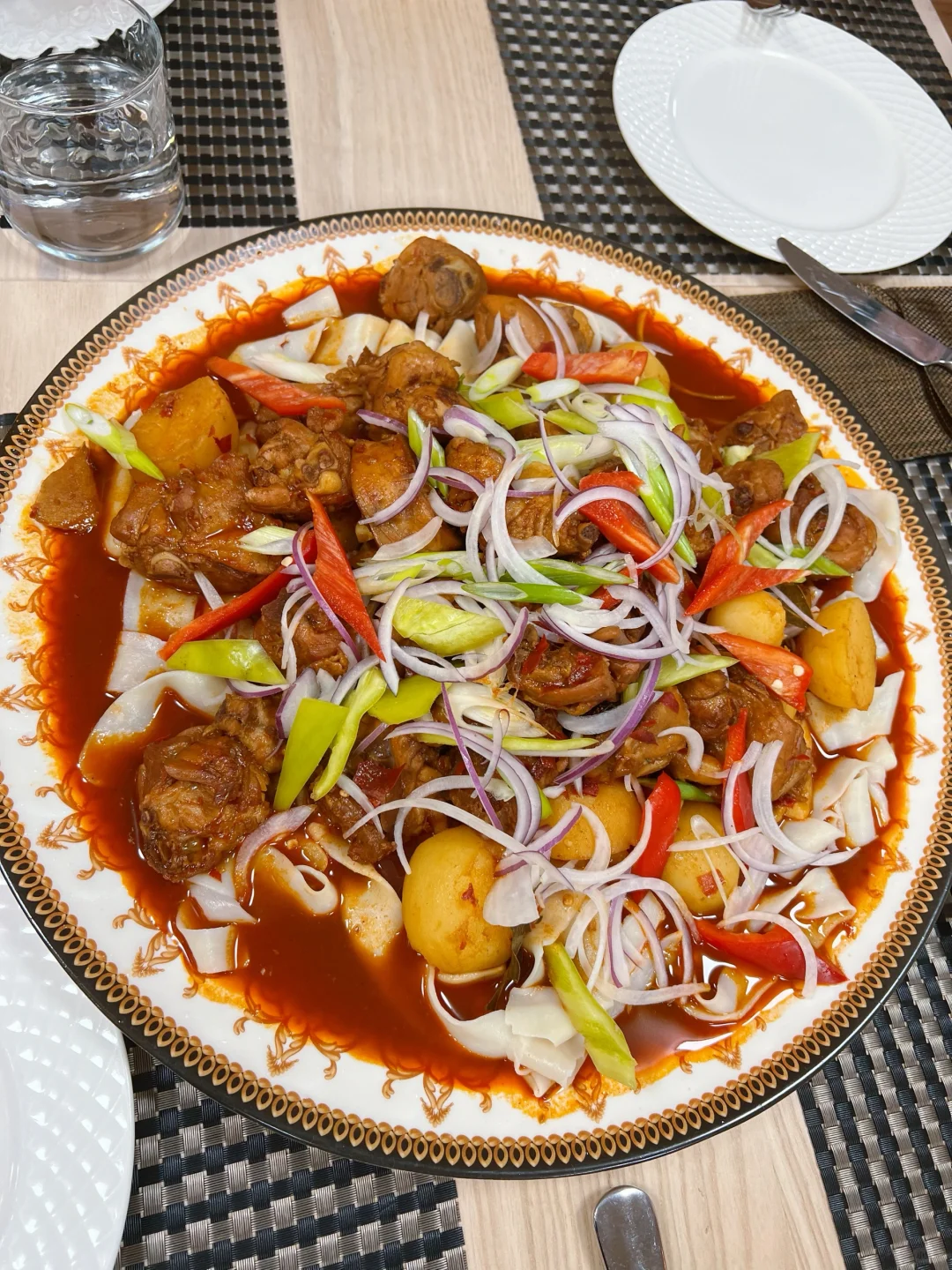 Unexpectedly Found Authentic Xinjiang Big Plate Chicken in Chicago